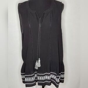 CeCe Peplum Top - Size XL